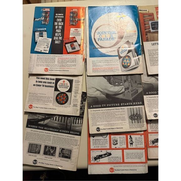 Vintage Electronics Technician 1960s Magazines Lot of 11 Radios TV Ads - Picture 5 of 16
